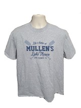 Life is better at Mullens Lake House Keowee SC Adult Gray XL TShirt - $17.82