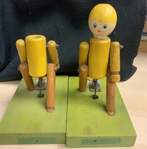 Vintage Wood Toy Hustler Toy Corp - £42.92 GBP