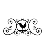24 Inch Rooster Over Door Plaque - $51.41 CAD