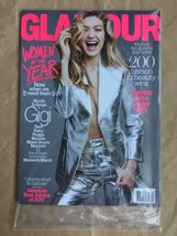 Glamour Magazine December 2017 New Sealed Ship Free Women Of The Year Gigi - £23.32 GBP