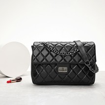 High Quality Women Shoulder Bags  Sheepskin Leather Messenger Bag Fashion Wild P - £93.36 GBP