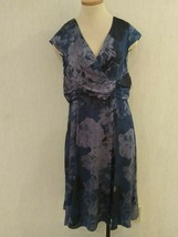 JULIAN TAYLOR New York Washable Polyester Church or Cocktail Dress Sz 12 NWT  - £14.93 GBP