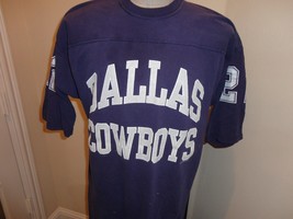 Vtg 90&#39;s Russell Athletic #22 Emmitt Smith Dallas Cowboys Cotton Jersey Shirt XL - £23.78 GBP