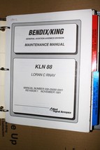 Honeywell Bendix King KLN-88 Loran C RNAV Install/maintenance  Manual 006-05690- - $150.00