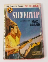 Max Brand SILVERTIP 1946 Pocket #369 Vintage Western Paperback - £3.95 GBP