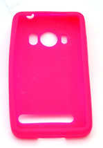 NEW Genuine HTC EVO 4G SmartPhone Gel Skin Case PINK sprint glove CZH040... - £3.70 GBP