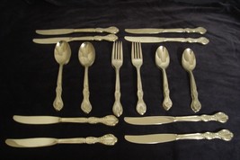 Rogers &amp; Son Stainless ROYAL MANOR Flatware 24pc. - £23.94 GBP
