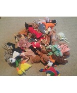 Lot of 49 Ty Beanie Babies Teenie and 1 Avon Cancer Bear Lot Rare - £47.31 GBP