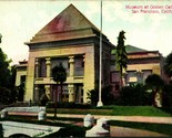 Museum at Golden Gate Park San Francisco California CA UNP DB Postcard F3 - $3.91