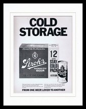 1971 Stroh&#39;s Beer Framed 11x14 ORIGINAL Vintage Advertisement  - £31.37 GBP