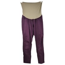 Motherhood Maternity Pants Burgundy Large Womens Inseam 29 Jegging - $376.19 MXN