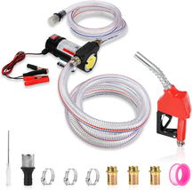 12V DC Diesel Fuel Transfer Pump Kit, Self-Priming Electric Diesel Trans... - $128.39