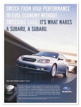 Subaru Legacy 205 GT Sedan High Performance 2006 Full-Page Print Magazin... - $9.70