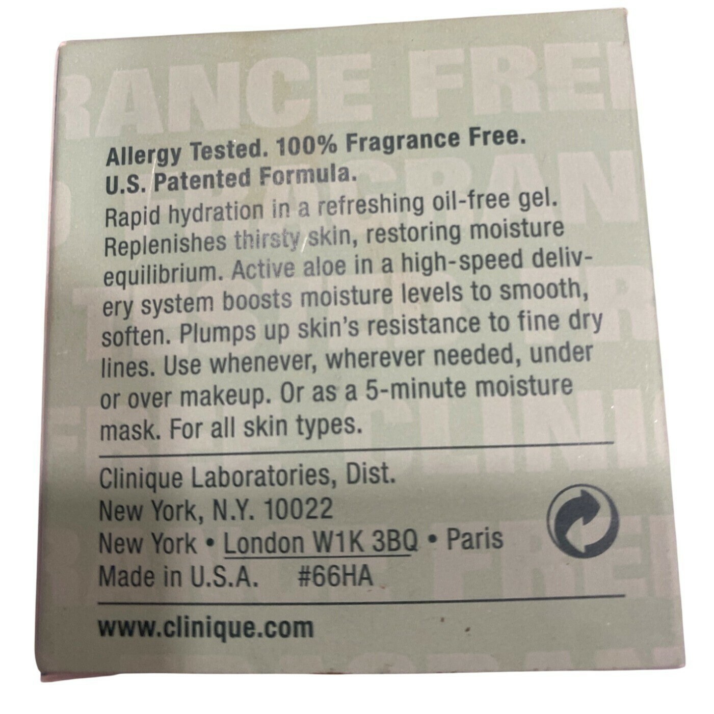 Clinique Moisture Surge Extra Thirsty Skin Relief 1.7 Oz / 50 Ml Item image 2