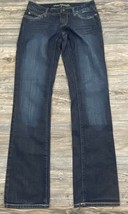 American Eagle Women&#39;s Straight 77 Blue Jeans Size 2 (30/33)  Low-Rise C... - $14.85