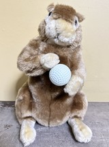 Golf Club Driver Head Cover Caddyshack Gopher with Ball Novelty - £18.33 GBP
