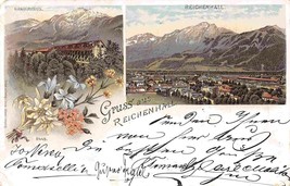 Gruss Aus Reichenhall Gradirhaus Bavaria Germany 1896? postcard - $7.87