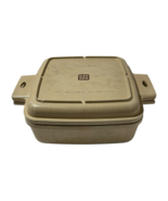 LittonWare Microwave Cookware 1.5 QT  Casserole Square Dish 39272 with L... - $36.05 CAD