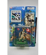 Bandai Soccer 1996 HUGO SANCHEZ MLS Soccer Action Figure Card Dallas Bur... - $665.44 MXN