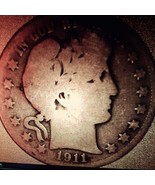 ½ Half Dollar Barber 90% Silver U.S Coin 1911 P Philadelphia Mint 50C KM... - £33.19 GBP