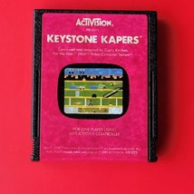 Keystone Kapers Atari 2600 7800 Vintage Retro Game - Cleaned Works - £14.96 GBP