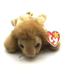 TY Beanie Baby Roary the Lion Cat 8 inches DOB 2/20/1996 - $9.95