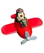Vintage 1989 Wallace &amp; Gromit Gromit's Plane Figure - $34.60
