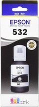 EPSON - T532120-S - 532 EcoTank Ink Ultra-high Capacity Bottle - Black - £27.87 GBP