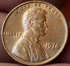 1976 Lincoln Cent. Double Die On Obverse Free Shipping  - $3.96