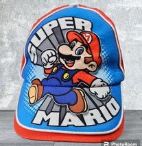 Super Mario Bros Officially Licensed Nintendo Baseball Cap - Boys Size - £6.19 GBP