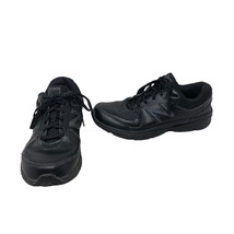 New Balance Women’s 411 V2 WW411BK2 Black Leather Lace Up Shoes Size 9.5 B - £25.08 GBP