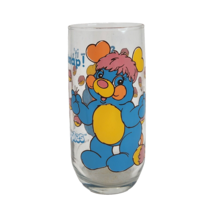 VINTAGE 1986 POPPLES GLASS BLUE PC POPPLE PIZZA HUT DRINKING CUP - $14.25
