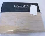 1 Ralph Lauren Spencer Matelasse Euro Sham Wheat $135 - $45.07