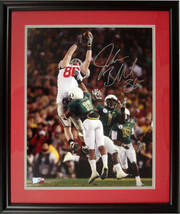 Jake Ballard signed Ohio State Buckeyes 16x20 Photo Custom Framed 2010 Rose Bowl - $98.95