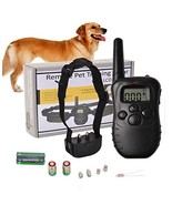 NEW 320 Yard LCD 100LV Level Shock Vibra Remote Pet Dog Training Collar ... - £28.80 GBP