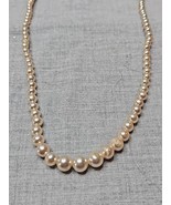 Vintage Marvella Pearl Necklace w/Display Box, 18&#39;&#39; - $19.99