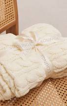 Plush Cable Knit Blanket - $47.00