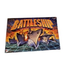 Vtg BATTLESHIPE BOARD GAME Classic Naval Combat Milton Bradley 2002 COMP... - $15.85