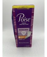 Poise Daily Microliners Light Absorbency Long Length #1 incontinence 50 ... - $10.29