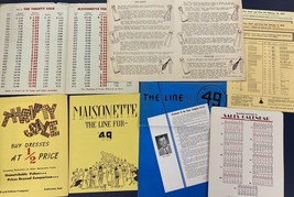 VTG 1940 Maisonette Sales Team Letters, Sale Sheets From Ward-Stilson Hi... - $21.78