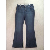 Signature by Levi&#39;s Strauss Bootcut Jeans Women&#39;s Size 34 Blue Dark Wash Pockets - $22.98