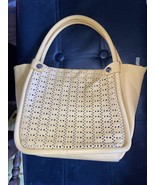 Ripani Women's Mustard Leather Handbag Bag Purse Italy - $34.65