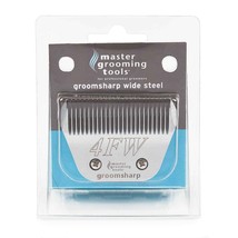 Master Grooming Tools GroomSharp Steel Wide Blades 4F WIDE - $2,599.35 MXN