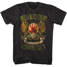 Five Finger Death Punch Sin City Nevada Men&#39;s T Shirt FFDP Heavy Metal Rock Band - £24.77 GBP+