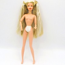 Vintage 1995 Mattel Twist N Turn Barbie Doll With Blonde Crimped Hair &amp; ... - $5.93