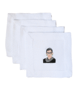Lettermade Ruth Bader Ginsberg RBG Embroidered Cocktail Napkins - Set of 4 - €46,88 EUR