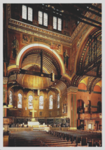 Postcard Massachusetts Boston Inside Trinity Church 1976 Richard Cheek  6 x 4 &quot; - £4.60 GBP