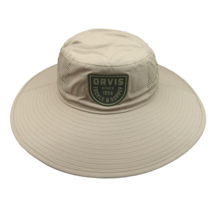 Orvis Wide-Brim Performance Sun Hat Khaki Beige One Size Fit NEW - €31,84 EUR