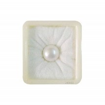 8.25 Ratti White Pearl Gemstone Certified Moti Stone Lab Certificate Moti - $21.64