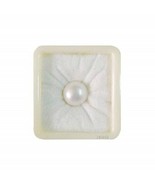 8.25 Ratti White Pearl Gemstone Certified Moti Stone Lab Certificate Moti - $29.70 CAD